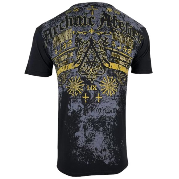 Archaic by Affliction Men's T-Shirt Base - Picture 3 of 7
